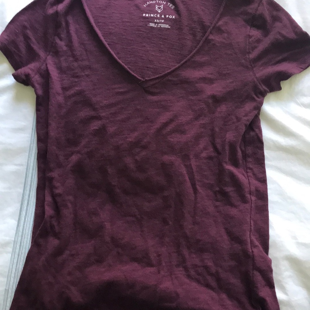 Maroon v-neck from Aeropostale